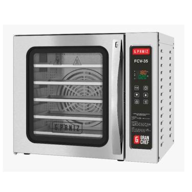 Imagem de Forno de Convecção GranChef G.Paniz FCV-35 Elétrico 75L 220V 5 Esteiras c Vapor e Controlador Digital
