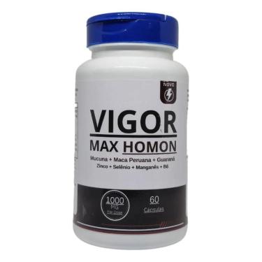 Imagem de 2X Multivitaminico Para Homem 1000Mg Vigor Max Homon 60 Cáps