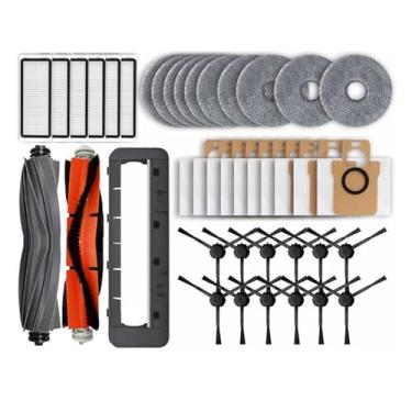 Imagem de Compatible With Dreame Bot L20 Ultra /L30 Ultra Accessories Main Side Brush Hepa Filter Mop Dust Bag Robot Vacuum Cleaner Replacement Parts(41PCS)