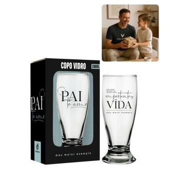 Imagem de Copo Tulipa Munich Vidro 200Ml Cerveja Chopp Pai Meu Maior