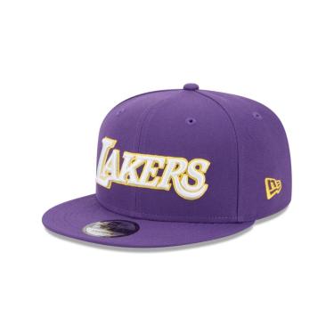 Imagem de Boné New Era  9FIFTY Los Angeles Lakers NBA Roxo-Masculino