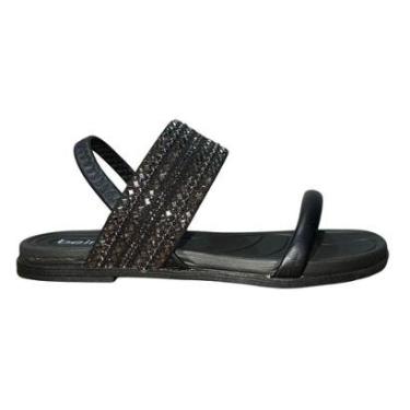 Imagem de Sandália Rasteira Slide Feminino Beira Rio 8507.116 Preto-Feminino