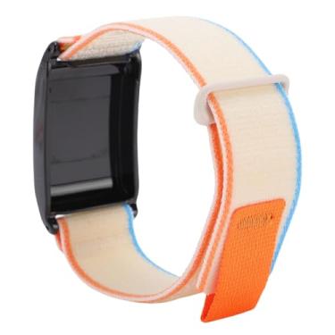 Imagem de Generic Assista Sport Band, Pulseira de Relógio de Nylon Respirável à Prova de água Com Estojo para Rastreador de Fitness (Branco)