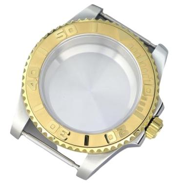 Imagem de FEIYASHI Relógio mecânico masculino à prova d'água com vidro de safira para movimento NH35/34/36/38 8215 ETA2824, Tampa inferior sólida 2, For ETA2824 PT5000 Movement, Caixa de relógio de luxo