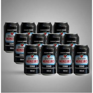 Imagem de Refrigerante Guaraná Mineiro – Sabor Único e Refrescante (Guarana Mineiro Zero Lata 350ml -12 Unidades)