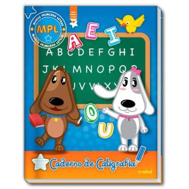 Imagem de Caderno Pedagógico C.D. Brochura Caligrafia 40 Fls - Credeal