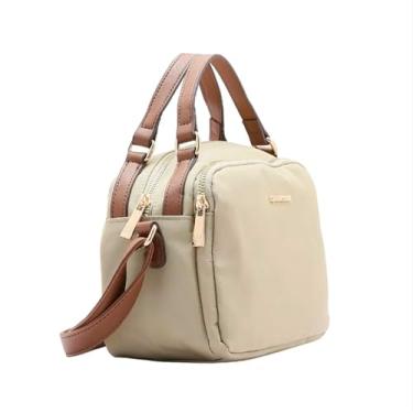 Imagem de Bolsa Quadrada Bege Super Fina