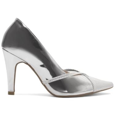 Imagem de SAPATO SCARPIN TORRICELLA METALIZADO PRATA
