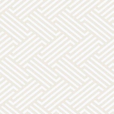 Imagem de Papel De Parede Vinilico 52cmx10m Geometrico Relevo Bege