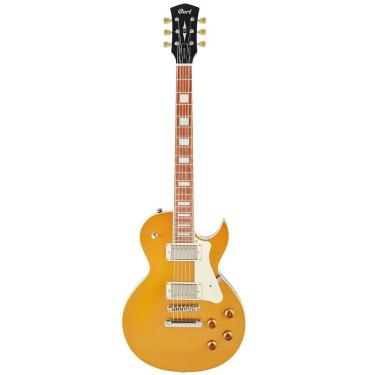 Imagem de Guitarra Cort Cr200 Gt Les Paul Gold Top