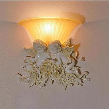 Imagem de Luminária de parede moderna e criativa para sala de estar, quarto, escritório, casa de campo, hotel, quarto infantil, corredor, café, restaurante ocidental, com iluminação LED (Estilo 19)