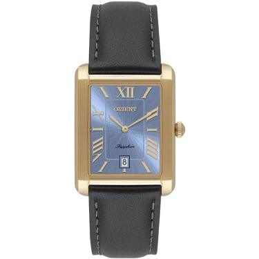 Imagem de Relógio Orient Masculino Dourado Couro Saphire Ggsc1002 A3gx