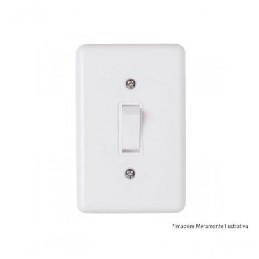 Imagem de Interruptor Ilumi Stylus 1 Simples C/Pl 2017