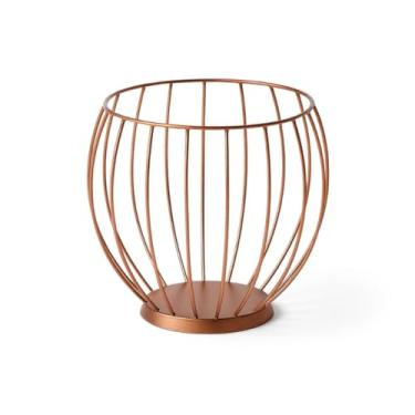 Imagem de Dispenser Organizador para Cápsulas de Café - Porta Cápsulas em Cesta Aramada, Design Ventilado e Funcional(Rose)