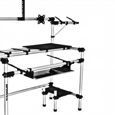 Imagem de Suporte Titanium Racks Rs120 P/ Mesa De Som Desmontável