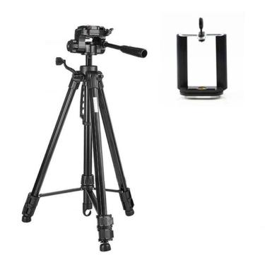 Imagem de Tripé Universal Fotográfico Profissional 1,80 Mt + Suporte