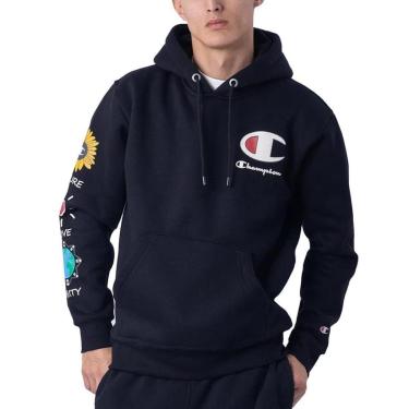 Imagem de Moletom Canguru Champion Nurture Nature Black-Masculino