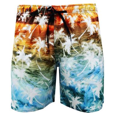 Imagem de Shorts Elástico Alkary Havaiana Multicolorida-Masculino