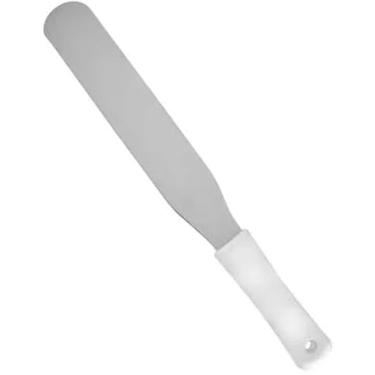 Imagem de Espátula para Confeitaria em Aço Inoxidável, 40cm, para Uso Profissional