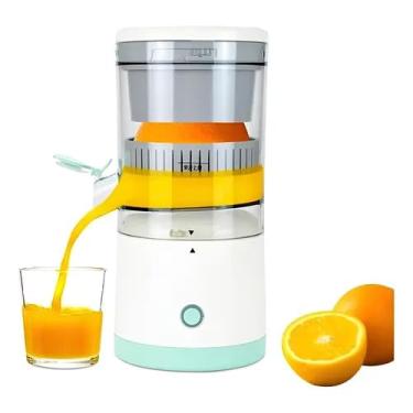 Imagem de Espremedor de Frutas Portátil Automático – Mini Liquidificador Elétrico USB Recarregável para Sucos e Vitaminas – Copo Mixer Prático