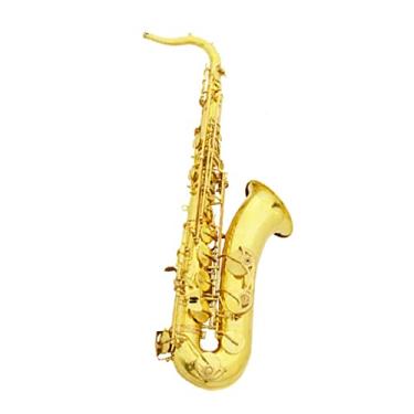 Imagem de Conjunto de saxofone profissional saxofone tenor lacado dourado saxofone saxofone