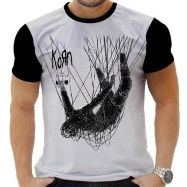 Imagem de Camiseta Camisa Personalizada Rock Nu Metal Korn 4 - Obsidiana Co, INF