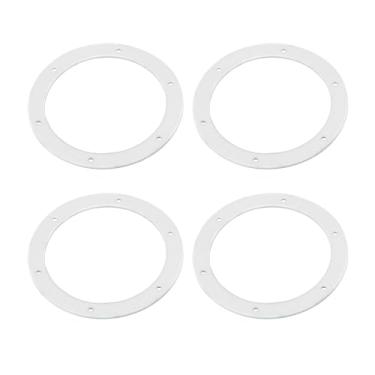 Imagem de MEFONKOU Gaxeta do exaustor de fogão a pellets de 17 cm para motor de ventilador de montagem de exaustão de combustão de fogão a pellets Whitfield e Quadra-Fire (pacote com 4)