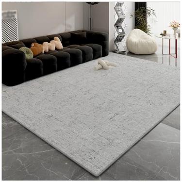 Imagem de SPXMQSS Tapete para quarto, tapetes grandes laváveis para sala de estar, antiderrapante, resistente ao desgaste, sofá, mesa de centro, para sala de estar, quarto, sala de jantar, escritório, E 140 x