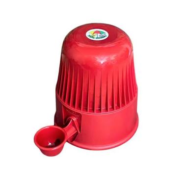 Imagem de Bebedouro Vida Mansa Polipropileno Vermelho - Capac 2L