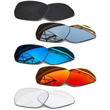 Imagem de SmartVLT Conjunto de 5 lentes de reposição masculinas para óculos de sol estilo Oakley S01
