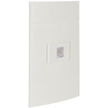 Imagem de Conjunto Tomada Rj11 2 Fios Branco Lunare - Prm44101 - Schneider Conj.tomada Rj11 (2fios) Pl-br Schneider