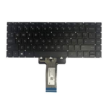 Imagem de Zahara Teclado US para laptop HP 14-DK Series 14-dk0028wm 14-dk0045nr 14-dk0053od 14-dk0075nr dk1025wm 14-dk0028wm 14-dk0022wm 14-dk1003ddd x 14-dd k1013dx 14-dk0002dx 14-dk0072nr 14-dk0076nr (preto)