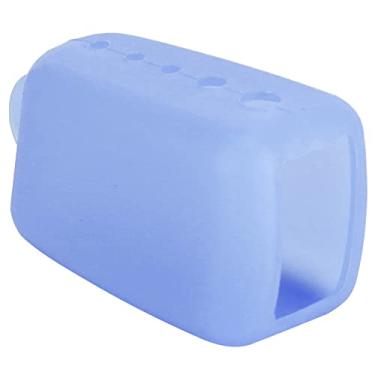 Imagem de Ymiko Tampa Protetora de Silicone para Cabeças de Escova de Dentes Elétricas, Ideal para Uso Doméstico, Em Viagens e Ao Ar Livre (Azul claro)