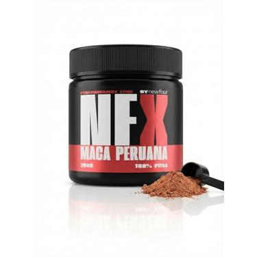 Imagem de NFX Newfour Maca Peruana 100% Pura, Suplemento Natural Energético, 200g, Marrom Tradicional, Sem Glúten, Vegano