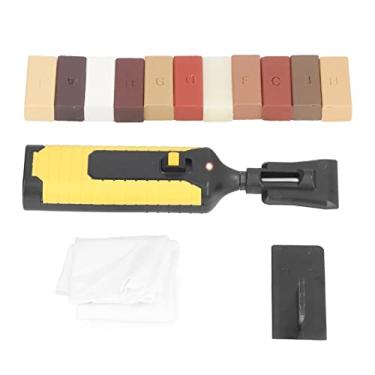 Imagem de Luqeeg Kit Multifuncional de Reparo de Rachaduras Em Móveis de Madeira, Fácil de Usar, Enchimento de Arranhões de Piso de Madeira para Reparo Doméstico Diário