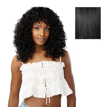 Imagem de Sensationnel Dashly Wig - Unit 27 Non Lace Cap Ready to Wear Synthetic (1 JETBLACK)