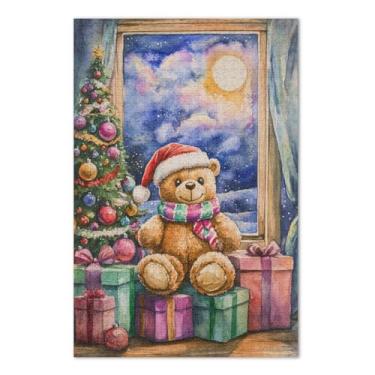 Imagem de Quebra-cabeças de Natal para adultos com letras nas costas 1000 peças