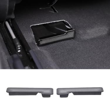 Imagem de Capa protetora contra poeira de saída de ar sob o assento do carro compatível com Toyota Land Cruiser Prado 250 J250 LC250 2024 2025, capa antipoeira de carro antibloqueio de fluxo de ar proteção