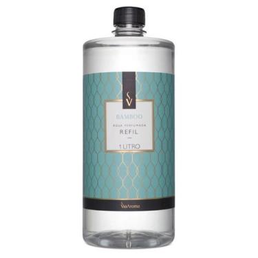 Imagem de Água Perfumada Roupas Tecidos E Lençol Via Aroma Refil 1l