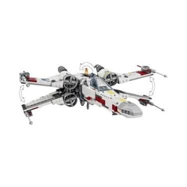 Imagem de Modelo De Blocos De Montar X-Wing Fighter Da Guerra Das Estrelas, Brin