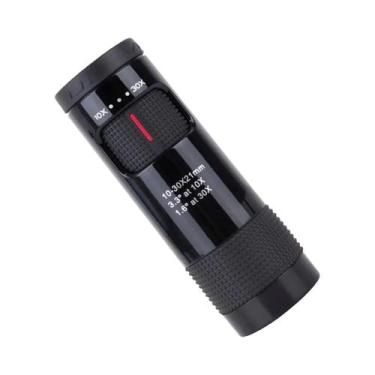 Imagem de Telescópio Monocular Portátil 10-30x21 Com Zoom, Mini Telescópio Poder