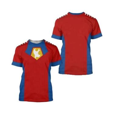 Imagem de Camiseta De Fantasia De Super-Herói Unissex 3D Peacemaker, Secagem Ráp