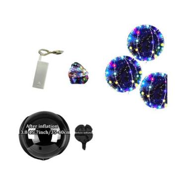 Imagem de Balões LED Bobo 10pcs Decoração De Iluminação Para Casamento, Proposta