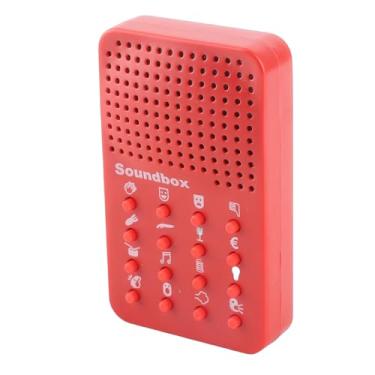 Imagem de Naroote Máquina de Efeitos Sonoros Engraçada, Portátil, 16 Efeitos Sonoros, Brinquedo para Entretenimento Familiar, Plástico, 2,4 X 3,9 X 0,8 pol.