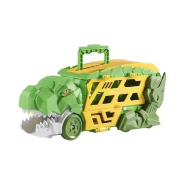 Imagem de Brinquedo De Carro De Ejeção De Dinossauro Para Meninos, Modelo De Lig