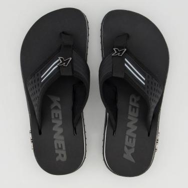 Imagem de Chinelo Kenner Kivah Dots Preto e Branco-Masculino