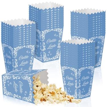 Imagem de 100 caixas de festa Cielito Lindo caixas de doces mexicanos Platos de Barro Mexicanos Tigelas de pipoca Cinco de Mayo baldes de guloseimas recipientes para festa mexicana chá de bebê lembrancinhas de