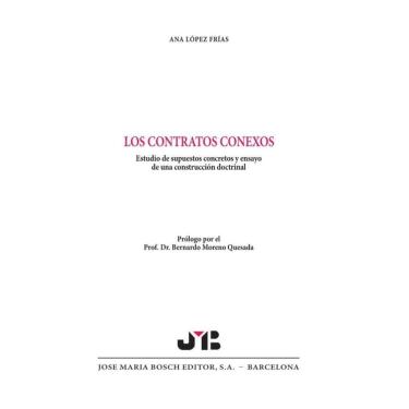Imagem de Los contratos conexos - Espanhol
