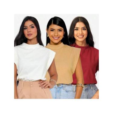 Imagem de KIT 3 Unidades Camiseta Muscle Tee Regata Ampla de Ombreira - Audax, O