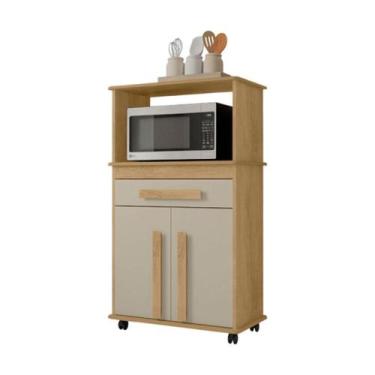 Imagem de Balcão Multiuso RV Móveis Toronto Cinamomo  Off White 2 Portas - RV MO